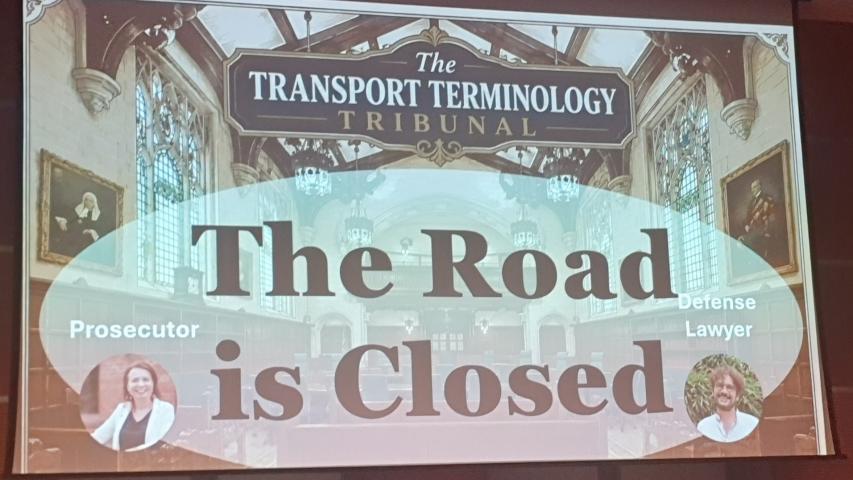 the road is closed