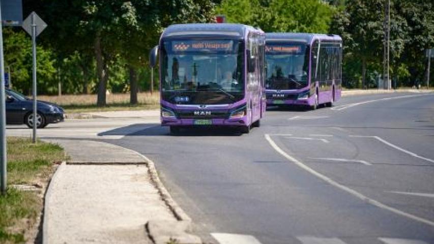Elektromos buszok érkezése